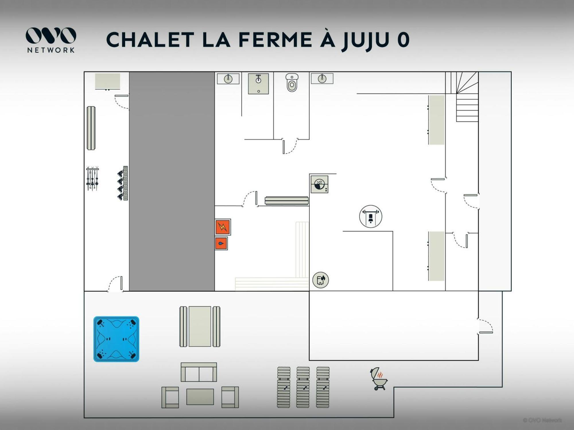 라클루자 La Ferme A Juju - Ovo Network 빌라 외부 사진